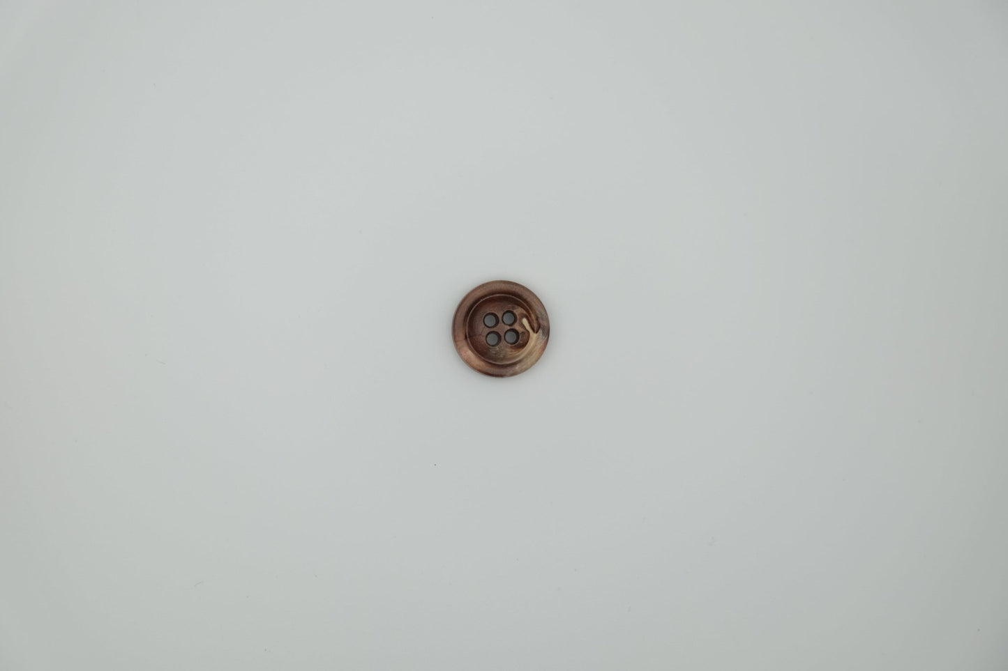 Butt - on® Brown/White 3335 - x10 Buttons - Eco - Friendly & Sustainable Buttons - Butt - on