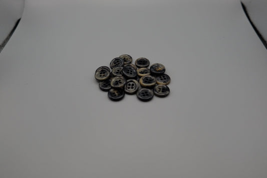 Butt - on® Mixed 1037 - x10 Buttons - Eco - Friendly & Sustainable Buttons - Butt - on